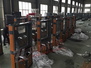 河南南陽廣告垃圾箱發(fā)貨