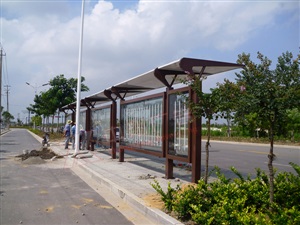 山西候車亭安裝