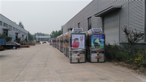 唐山太陽能廣告垃圾箱